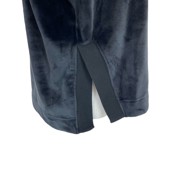 Athleta Double Cozy Karma Funnel Neck Top Mediul Black - Picture 4 of 13